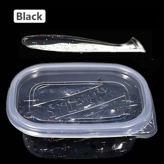 50 PCS Soft Bait Fishing lures Wobblers for pike bass Artificial bait Silicone Winter fishing supplies tools Jig Head Vibration