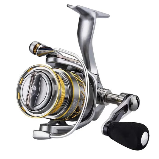 All-metal spinning wheel no clearance oblique shallow line cup far throw waterproof fishing line wheel